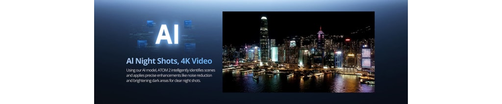 ATOM 2 Drone with 8K Camera, AI Track, 10km Video Transmission, Vertical Shooting, C0