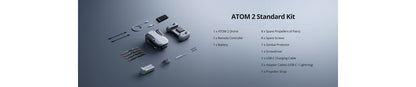 ATOM 2 Drone with 8K Camera, AI Track, 10km Video Transmission, Vertical Shooting, C0