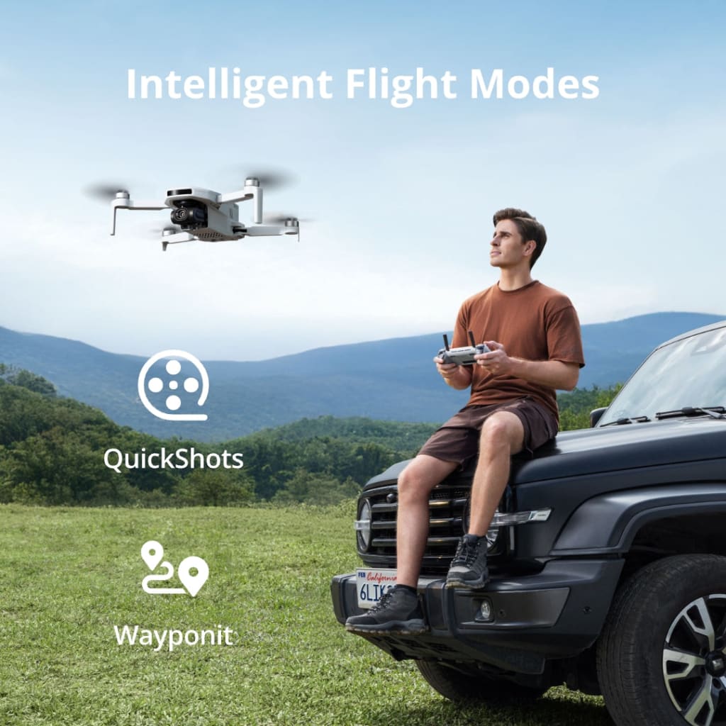 ATOM 2 Drone with 8K Camera, AI Track, 10km Video Transmission, Vertical Shooting, C0